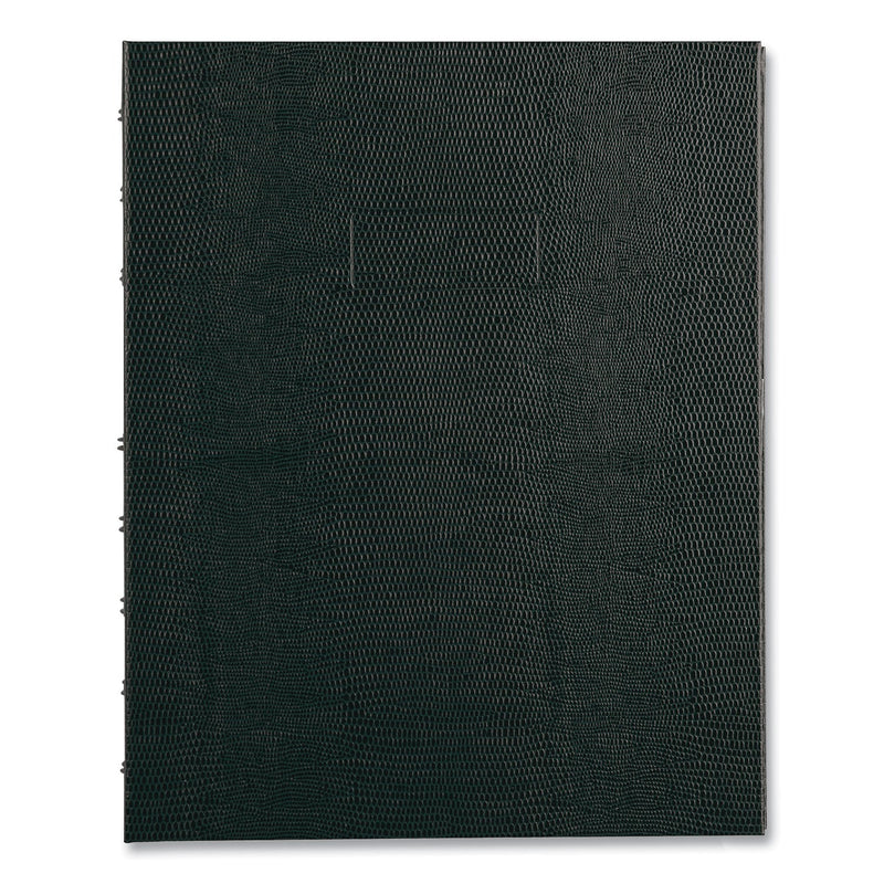 Blueline NotePro Undated Daily Planner, 9.25 x 7.25, Black Cover, Undated