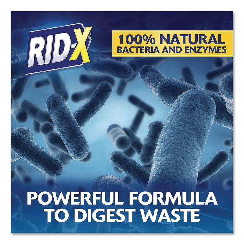 RID-X Septic System Treatment Concentrated Powder, 19.6 oz, 6/Carton