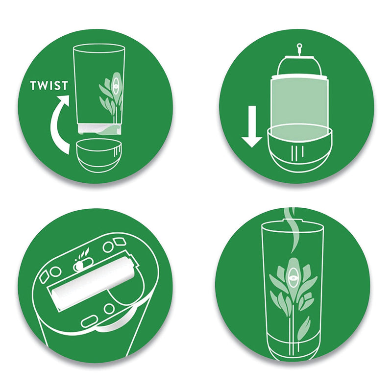 Air Wick Freshmatic Ultra Automatic Pure Refill, Ocean Breeze, 5.89 oz Aerosol Spray, 6/Carton