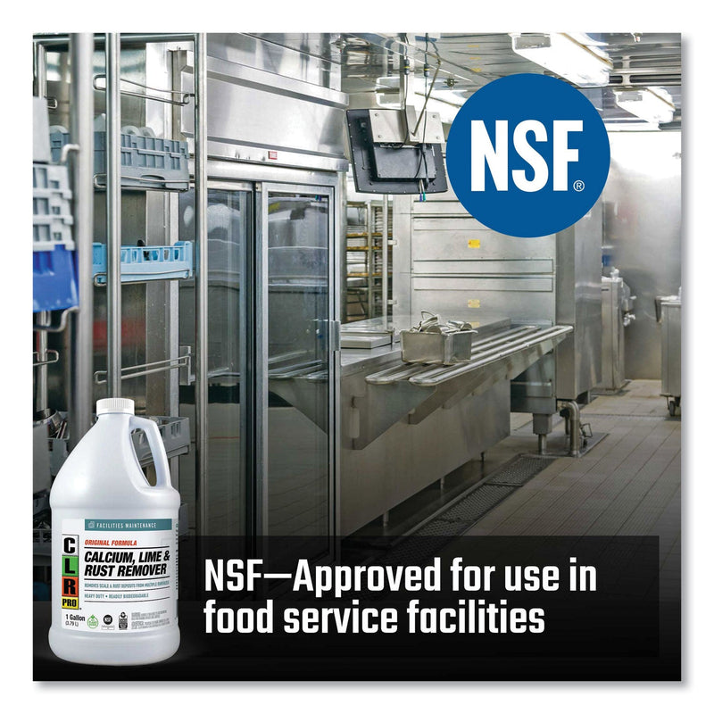 CLR PRO Calcium, Lime and Rust Remover, 1 gal Bottle