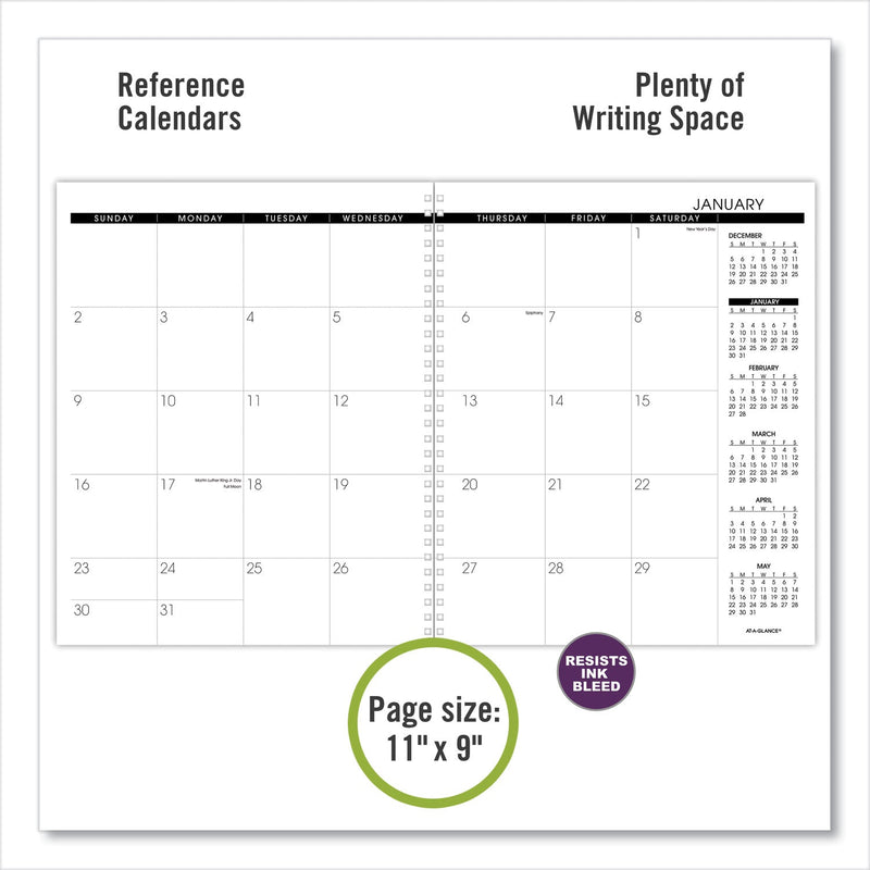 AT-A-GLANCE Monthly Planner Refill, 11 x 9, White Sheets, 12-Month (Jan to Dec): 2023