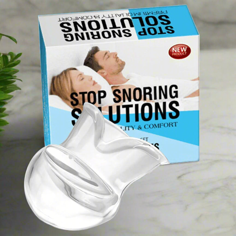 Anti-Snoring Device – Silicone Tongue Case Sleep Aid