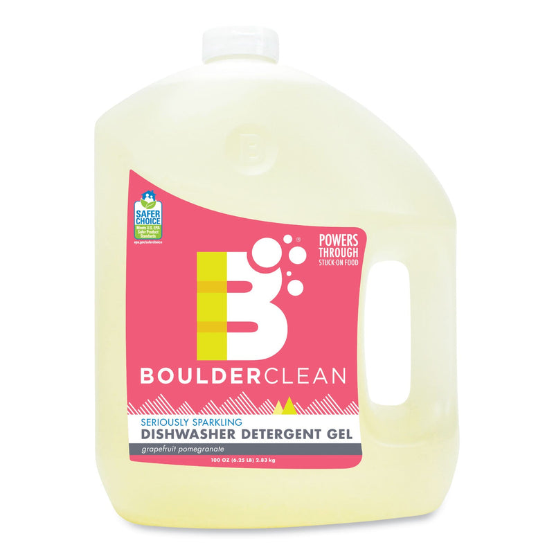 Boulder Clean Dishwasher Detergent, Grapefruit Pomegranate, 100 oz Bottle