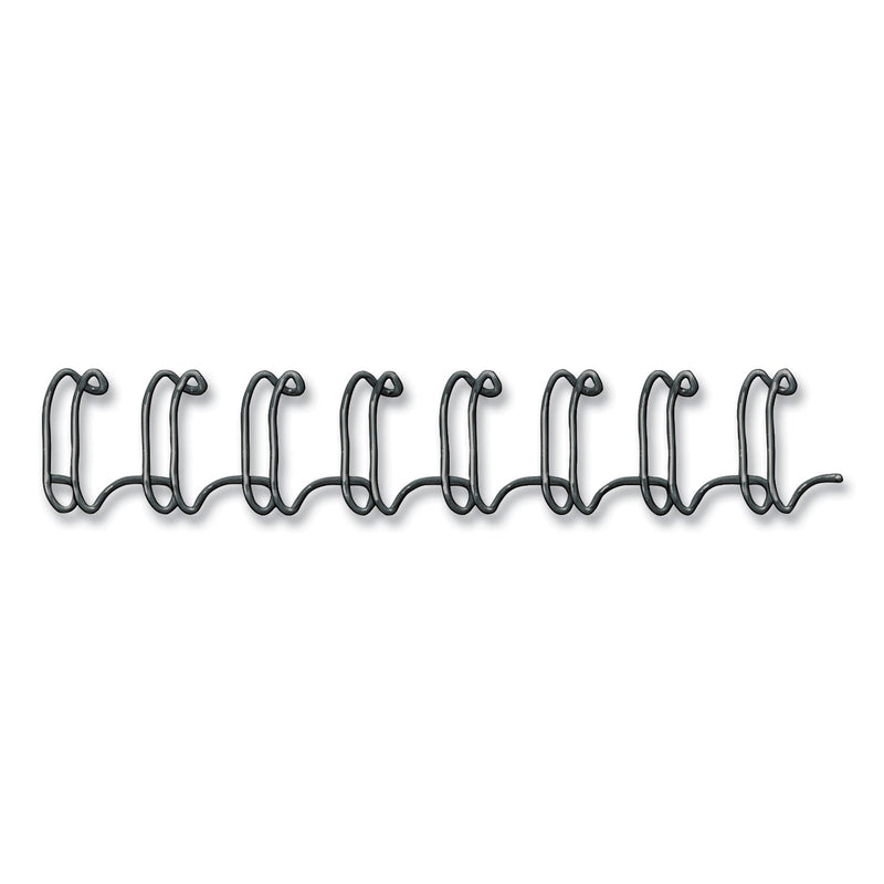 Fellowes Wire Bindings, 1/4" Diameter, 35 Sheet Capacity, White, 25/Pack