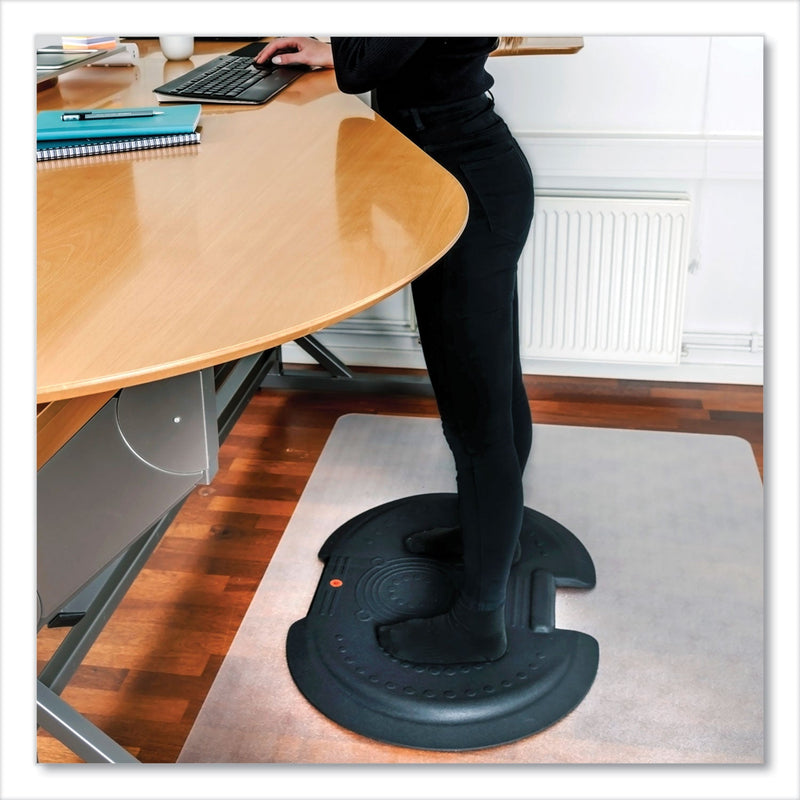 Floortex AFS-TEX 5000 Anti-Fatigue Mat, Bespoke, 26 x 36, Midnight Black