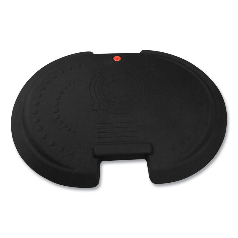 Floortex AFS-TEX 5000 Anti-Fatigue Mat, Bespoke, 26 x 36, Midnight Black