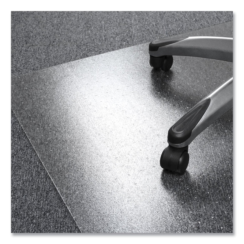 Floortex Cleartex Ultimat XXL Polycarb Square Office Mat for Carpets, 59 x 79, Clear