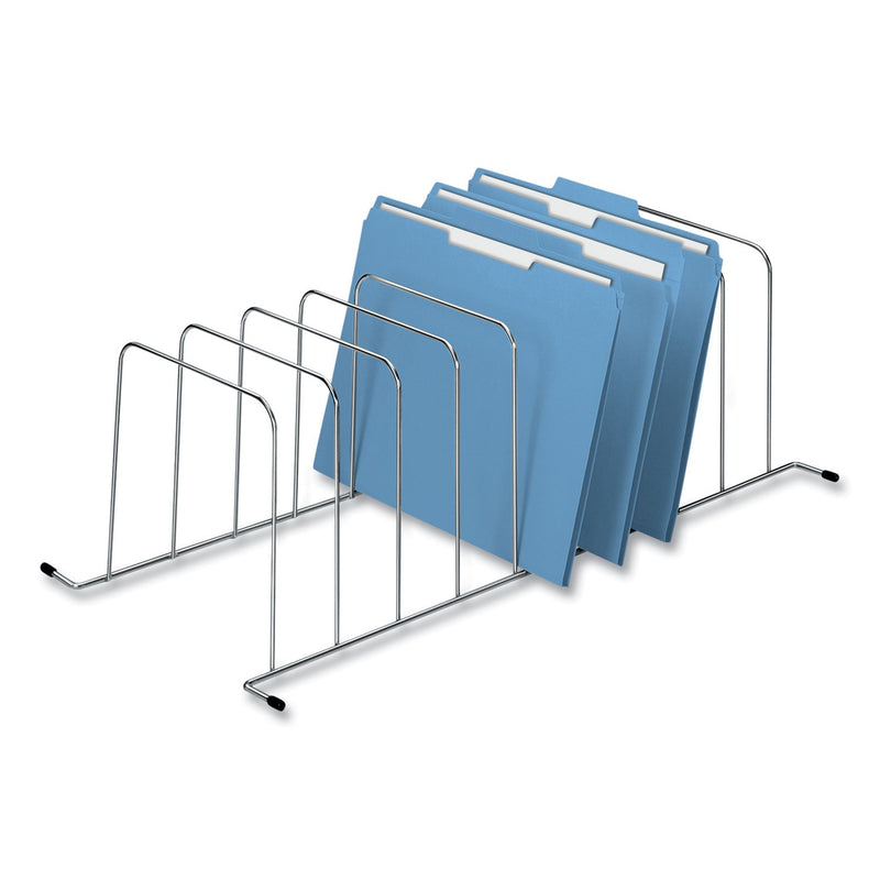 Fellowes Wire Desktop to Drawer Organizer, 9 Sections, Letter to Legal Size Files, 11.5" x 23.25" x 7.5", Silver