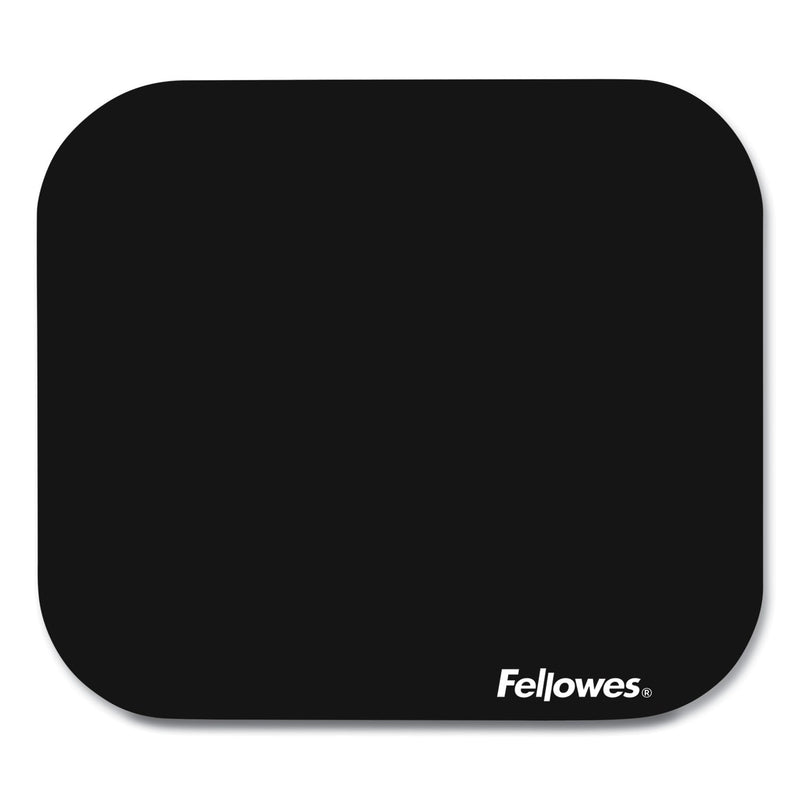 Fellowes Polyester Mouse Pad, 9 x 8, Black
