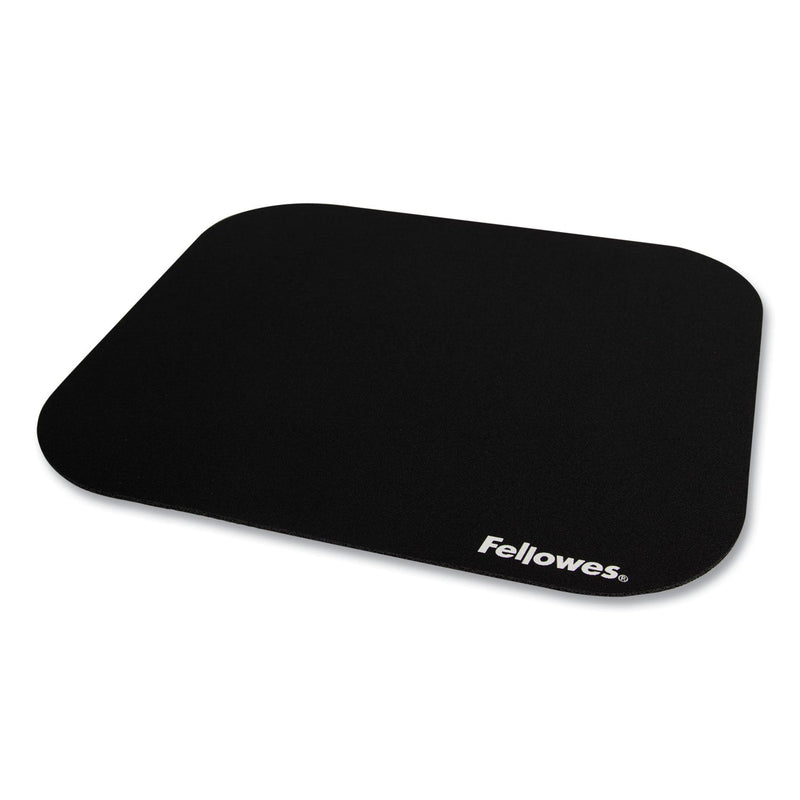 Fellowes Polyester Mouse Pad, 9 x 8, Black