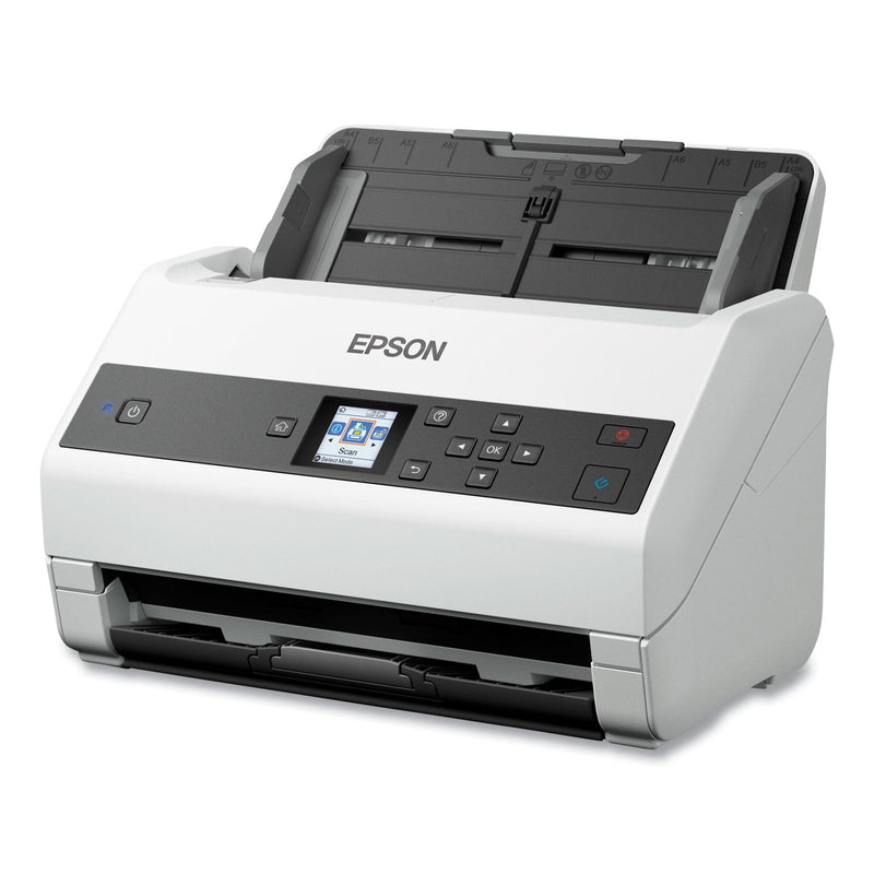 Epson DS-970 Color Duplex Workgroup Document Scanner, 1200 dpi Optical Resolution, 100-Sheet Duplex Auto Document Feeder