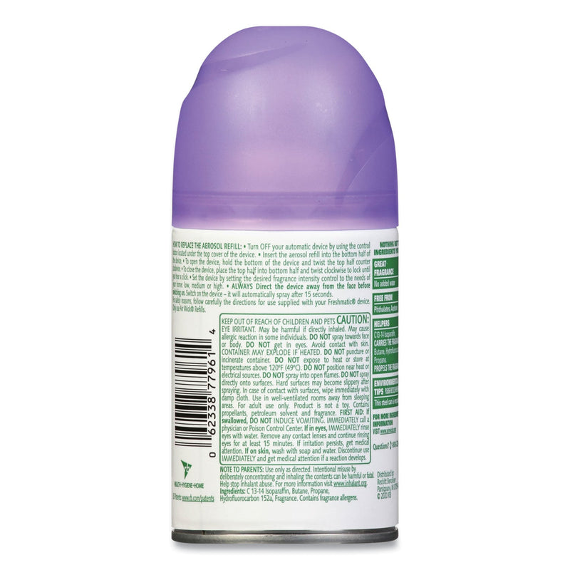 Air Wick Freshmatic Ultra Automatic Spray Refill, Lavender/Chamomile, 5.89 oz Aerosol Spray