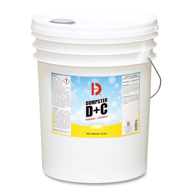 Big D Industries Dumpster D Plus C, Neutral, 25 lb Bucket