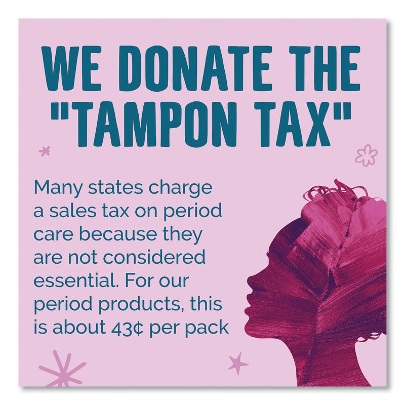 Seventh Generation Chlorine-Free Ultra Thin Pads with Wings, Super Long, 16/Pack, 6 Packs/Carton