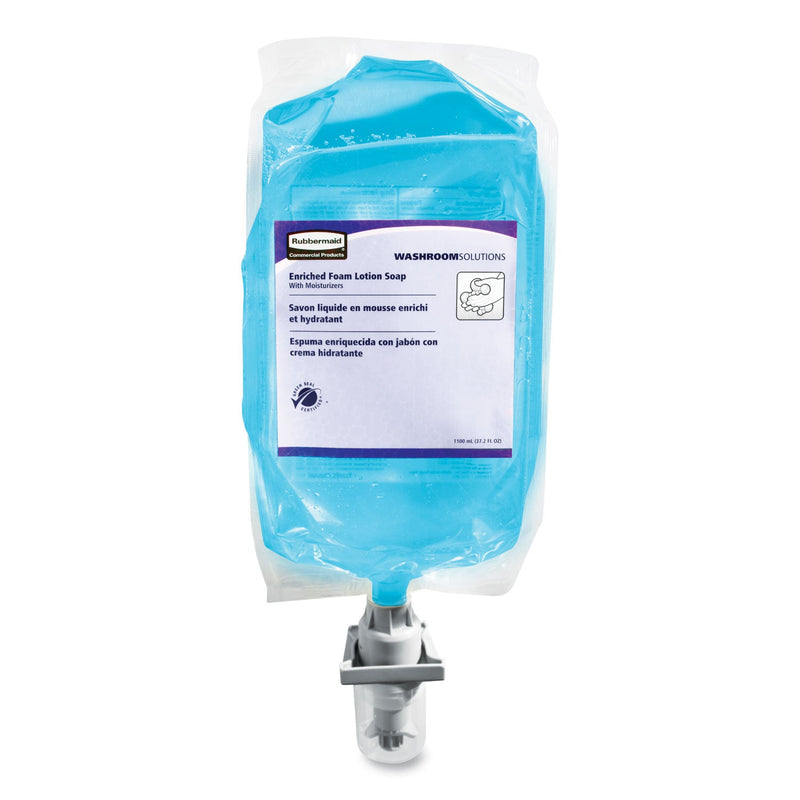 Rubbermaid Autofoam Hand Soap Refill, Lotion Soap with Moisturizer, 1,100 mL Refill, 4/Carton