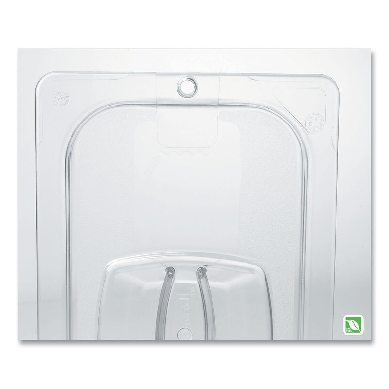 Rubbermaid Food/Tote Box Lids, 12 x 18, Clear, Plastic