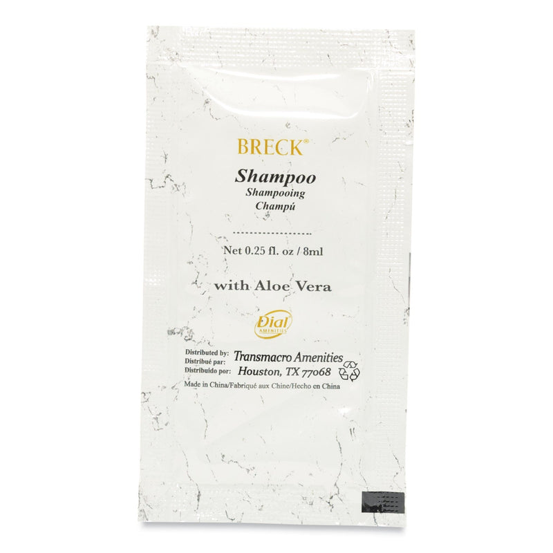 Breck Shampoo, Fresh, 0.25 oz, 500/Carton