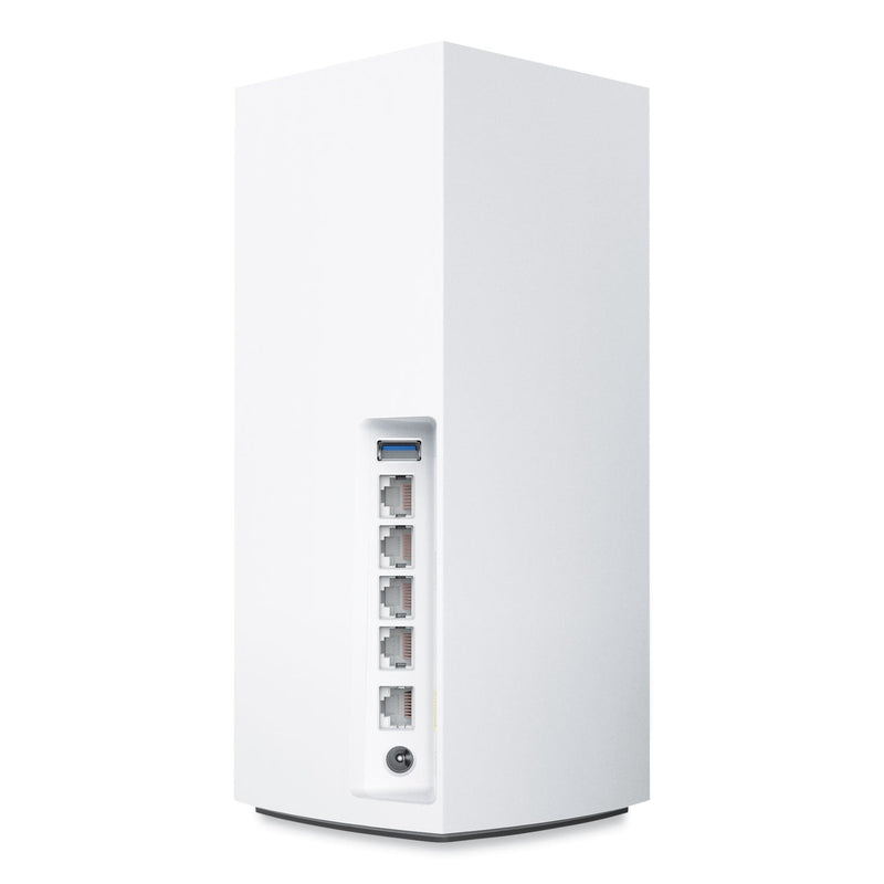 LINKSYS Velop Whole Home Mesh Wi-Fi System, 6 Ports, Tri-Band 2.4 GHz/5 GHz