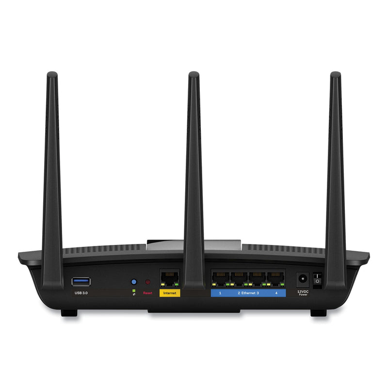 LINKSYS MAX-STREAM AC1900 MU-MIMO Gigabit Wi-Fi Router, 6 Ports, Dual-Band 2.4 GHz/5 GHz