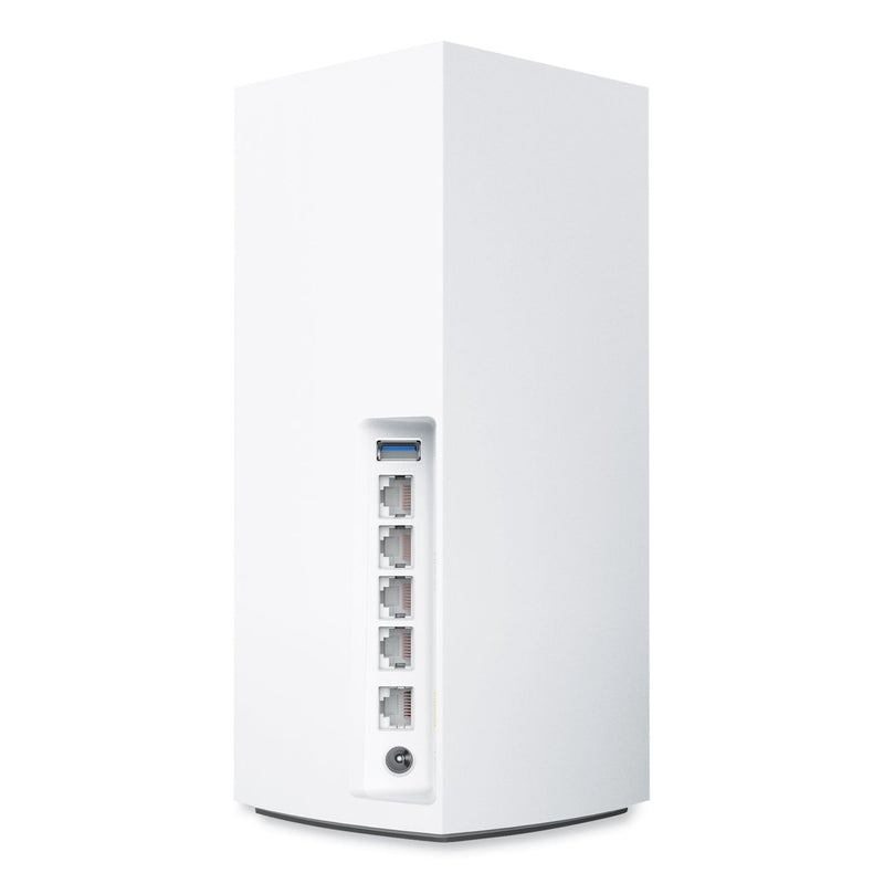 LINKSYS Velop Whole Home Mesh Wi-Fi System, 6 Ports, Tri-Band 2.4 GHz/5 GHz