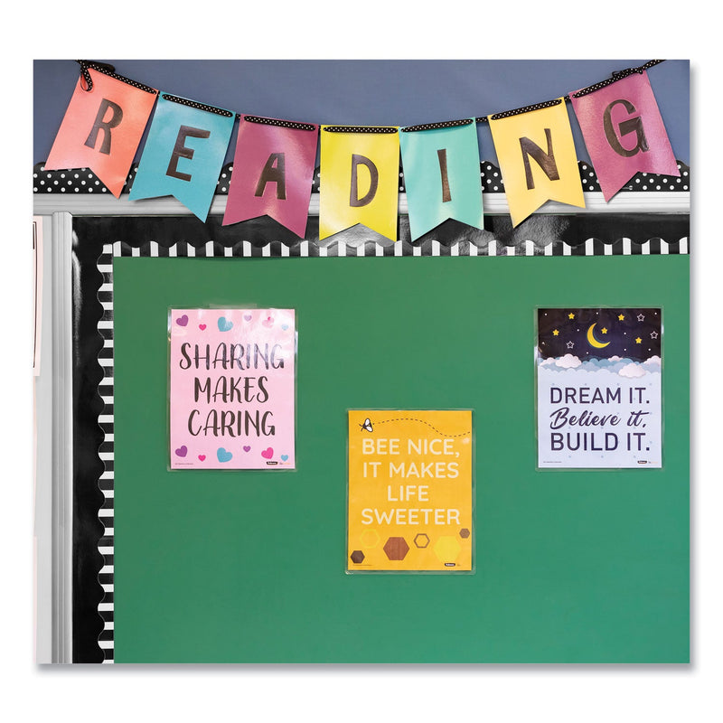 Fellowes Thermal Laminating Pouches, 5 mil, 9" x 11.5", Matte Clear, 50/Pack