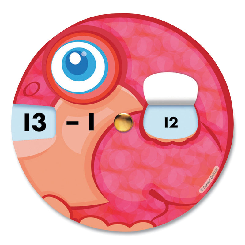 Carson-Dellosa Education EZ-Spin, Subtraction Game, Grades K to 2, 18/Pack