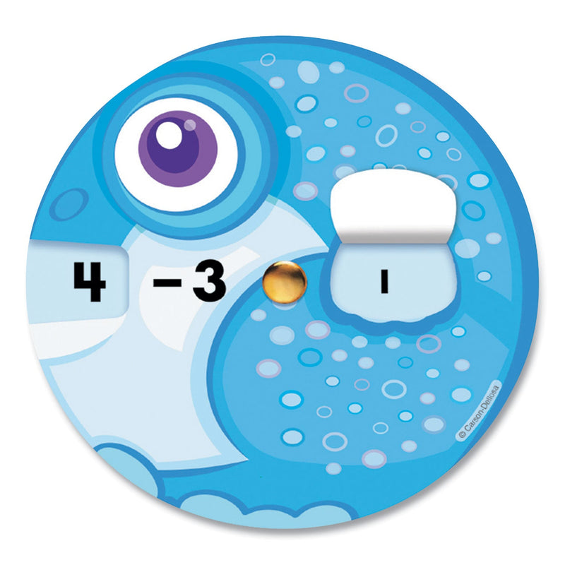 Carson-Dellosa Education EZ-Spin, Subtraction Game, Grades K to 2, 18/Pack