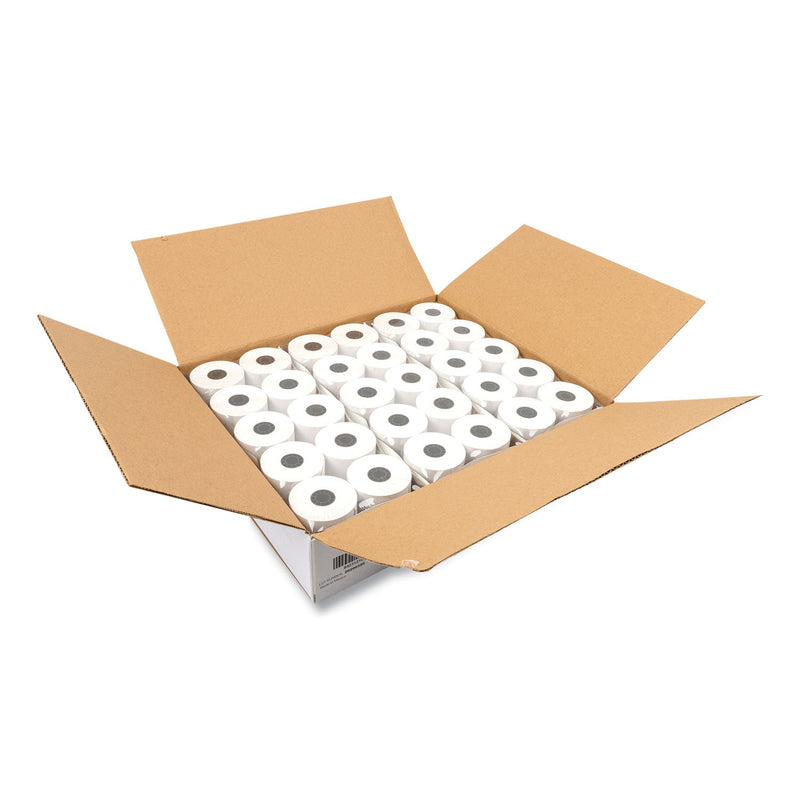 AmerCareRoyal Heat Sensitive Register Rolls, 0.5" Core, 3.13" x 200 ft, White, 30/Carton