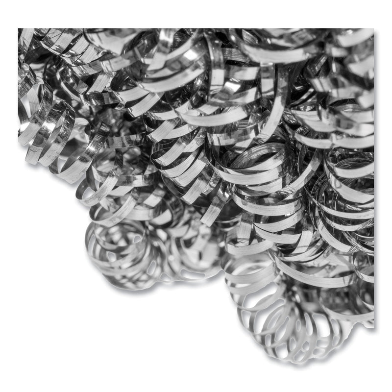 AmerCareRoyal Stainless Steel Sponge, Polybagged, 1.50 oz, Gray, 12/Pack, 12/Packs/Carton