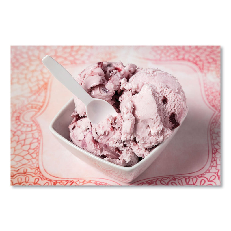 AmerCareRoyal Polystyrene Taster Spoons, White, 3000/Carton