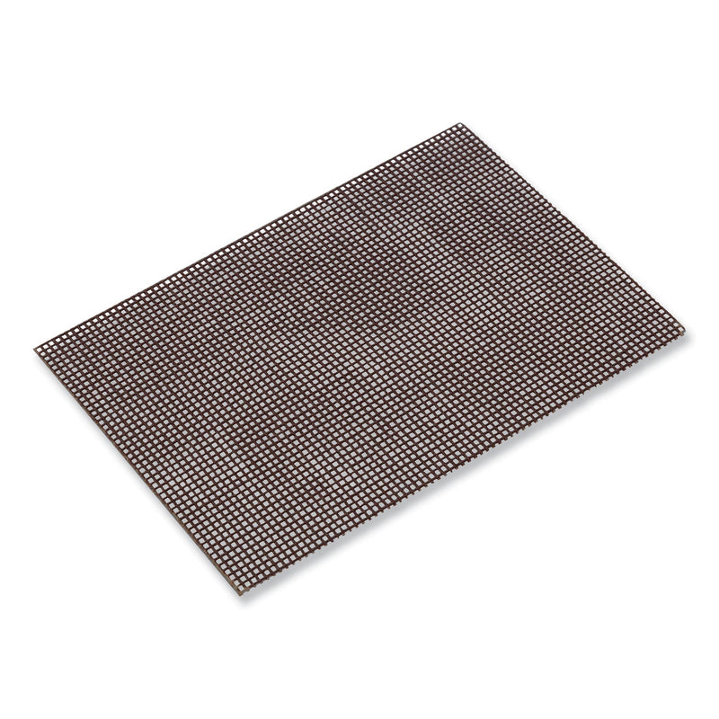 AmerCareRoyal Griddle Screen, Aluminum Oxide, 4 x 5.5, Brown, 20/Pack, 10 Packs/Carton