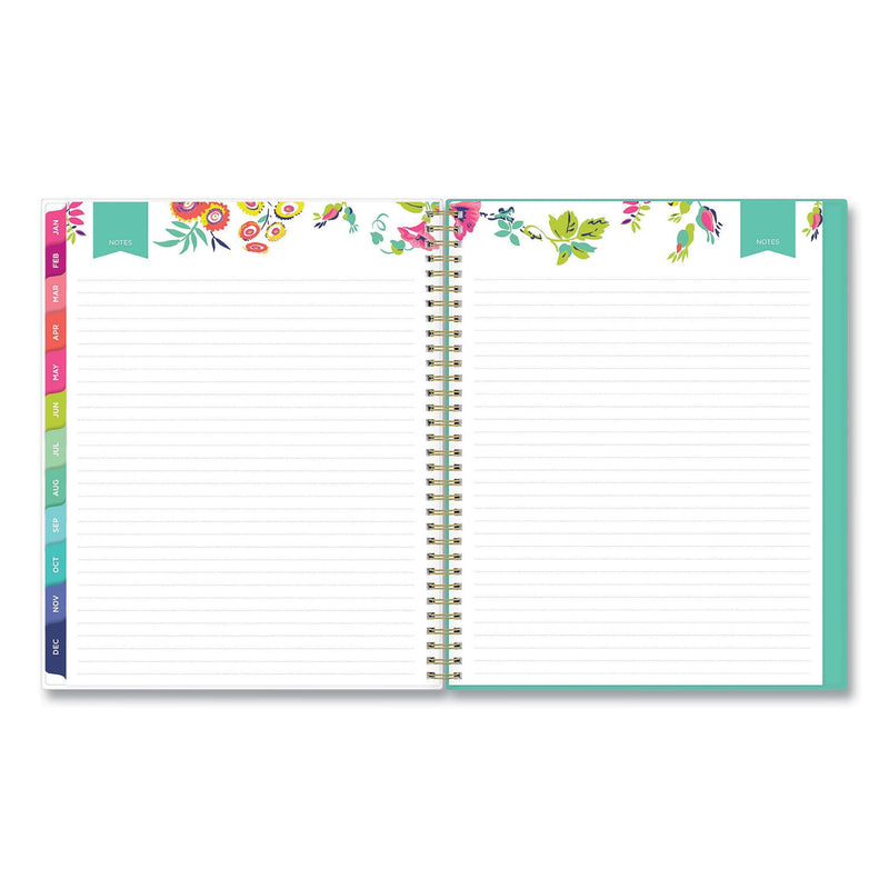 Blue Sky Day Designer Peyton Create-Your-Own Cover Weekly/Monthly Planner, Floral Artwork, 11 x 8.5, White, 12-Month (Jan-Dec): 2023