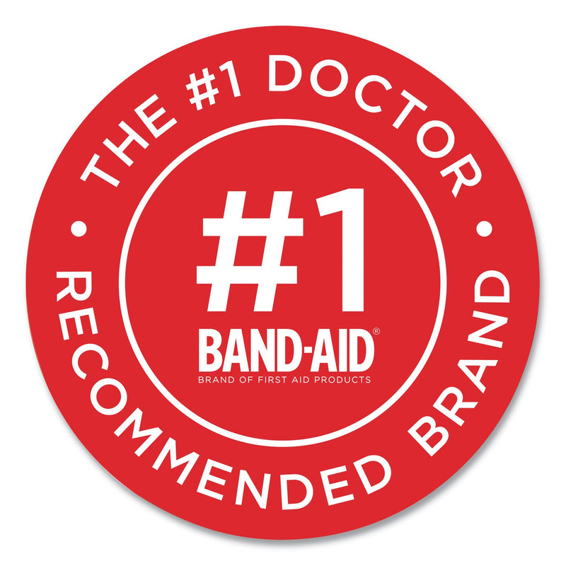BAND-AID Flexible Fabric Adhesive Tough Strip Bandages, 1 x 4, 20/Box