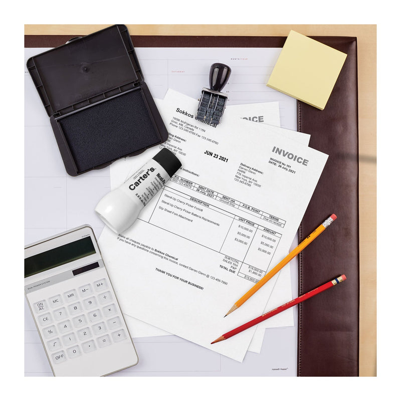 Carter's Neat-Flo Stamp Pad Inker, 2 oz Bottle, Black