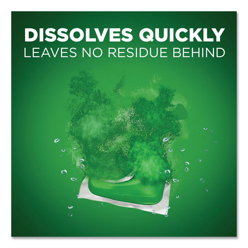 Cascade ActionPacs, Fresh Scent, 13.5 oz Bag, 25/Pack, 5 Packs/Carton