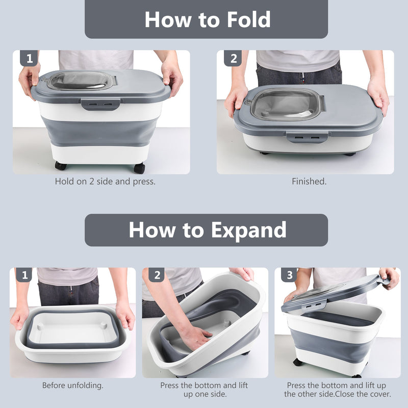 Best 20 Lb Pet Food Containers with Wheels and Lids