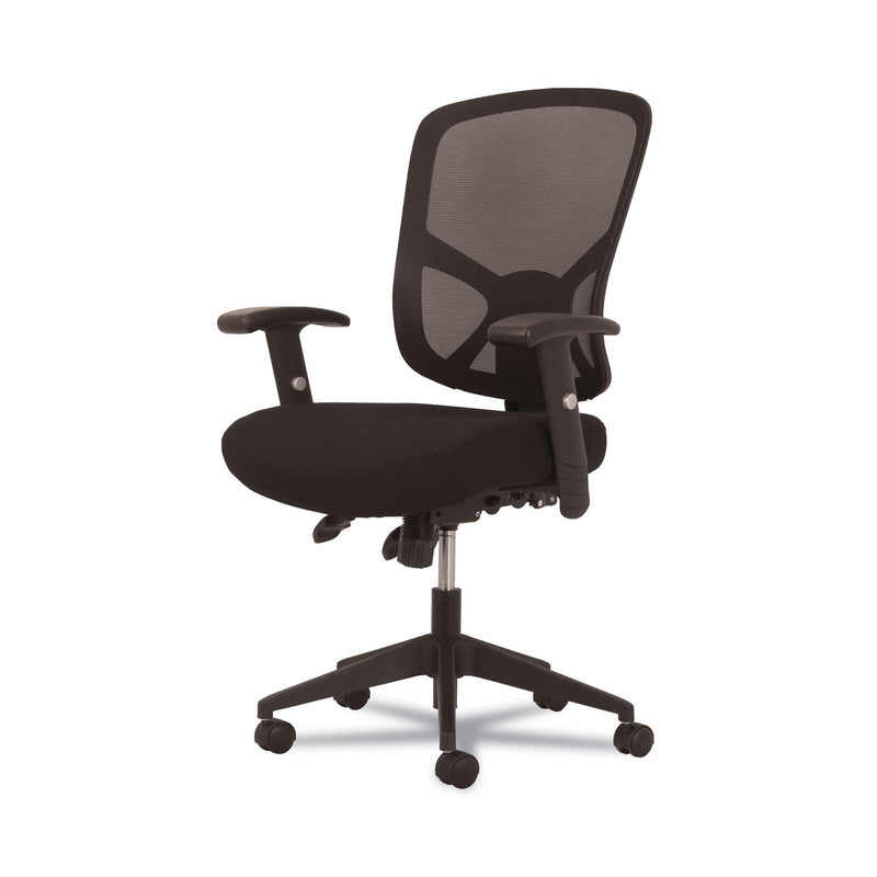 Sadie 1-Twenty-One High-Back Task Chair, Supports Up to 250 lb, 16" to 19" Seat Height, Black