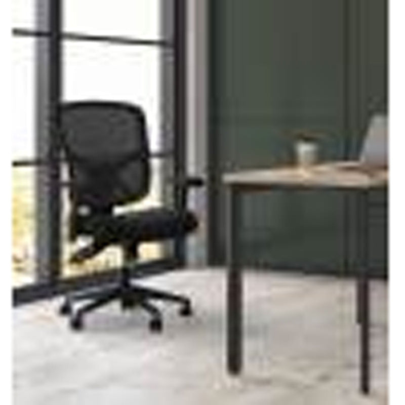 Sadie 1-Twenty-One High-Back Task Chair, Supports Up to 250 lb, 16" to 19" Seat Height, Black