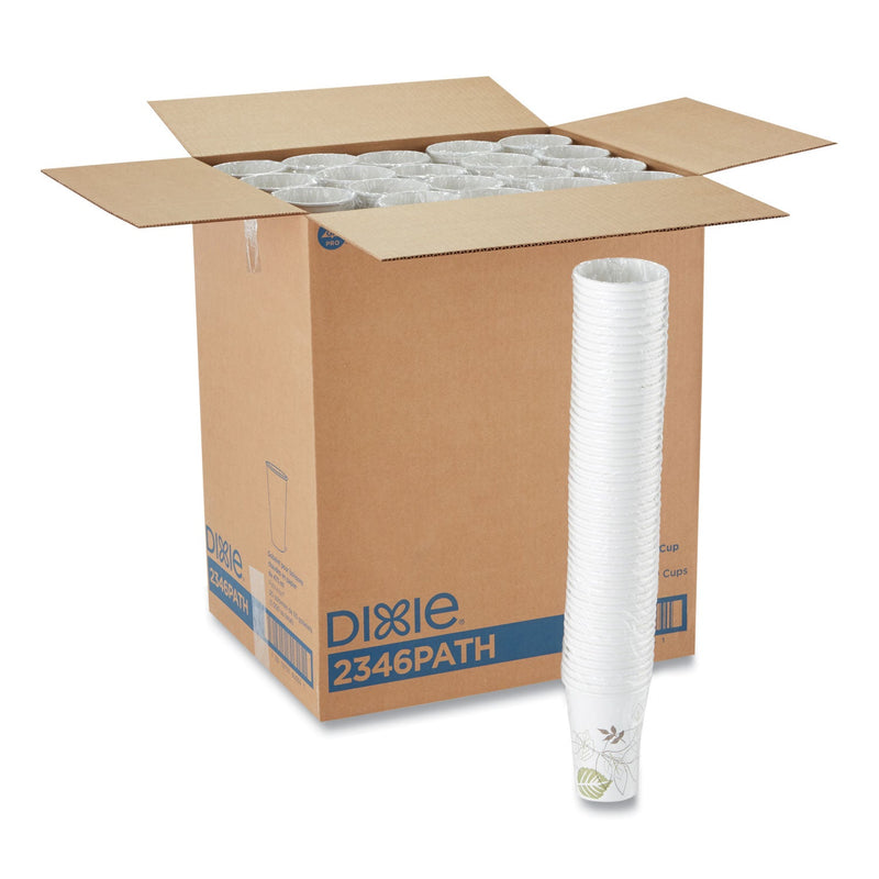 Dixie Pathways Paper Hot Cups, 16 oz, 50 Sleeve, 20 Sleeves Carton