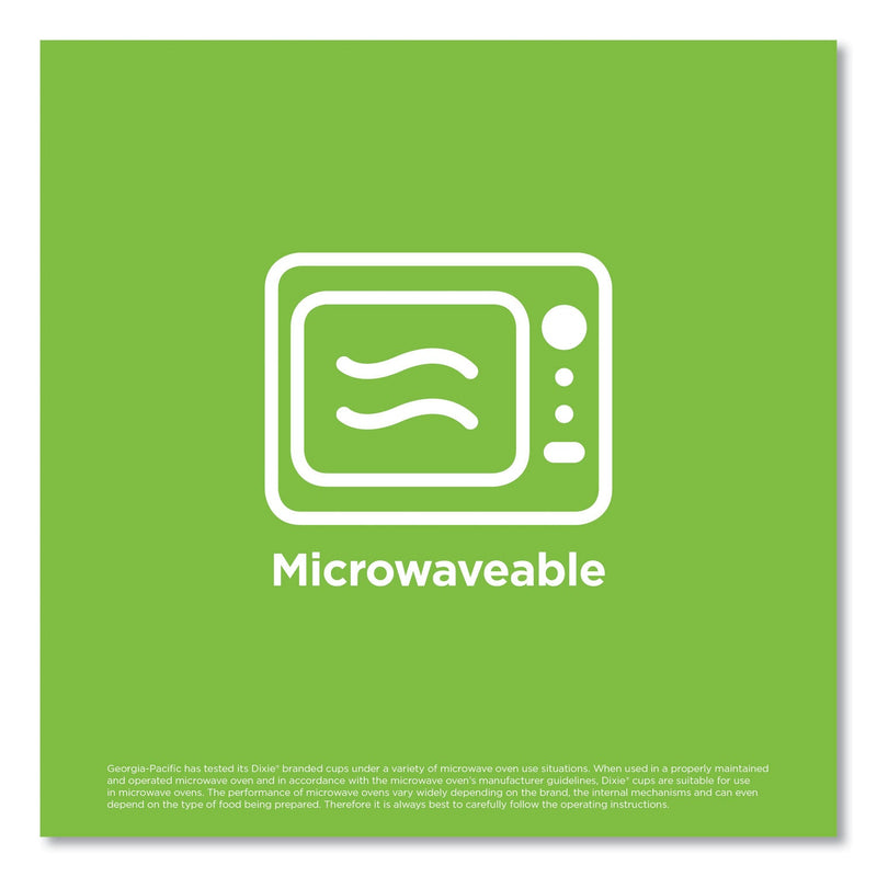 Dixie PerfecTouch Paper Hot Cups, 12 oz, Coffee Haze Design, 160/Pack