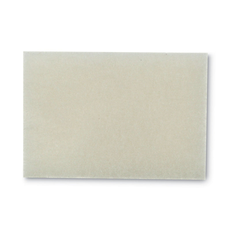 Scotch-Brite Light Duty Scrubbing Pad 9030, 3.5 x 5, White, 40/Carton