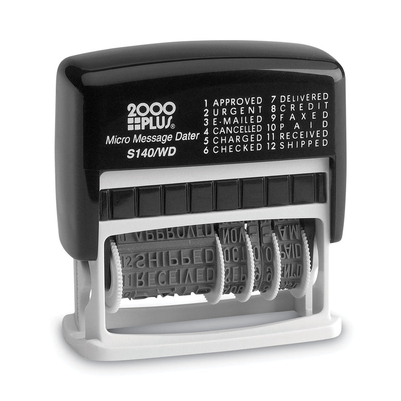 COSCO 2000PLUS Micro Message Dater, Self-Inking