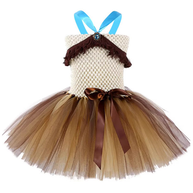 Children's Ocean Style Princess Dress