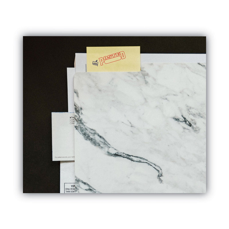 ACCUSTAMP2 Pre-Inked Shutter Stamp, Red/Blue, POSTED, 1.63 x 0.5