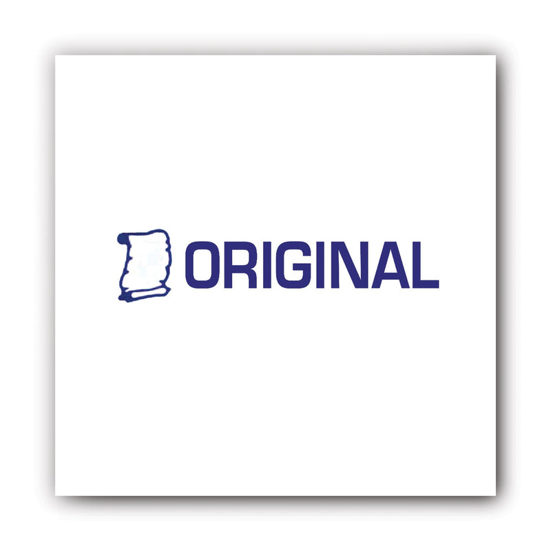 ACCUSTAMP2 Pre-Inked Shutter Stamp, Blue, ORIGINAL, 1.63 x 0.5