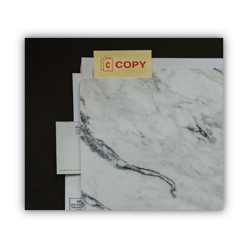 ACCUSTAMP2 Pre-Inked Shutter Stamp, Red, COPY, 1.63 x 0.5