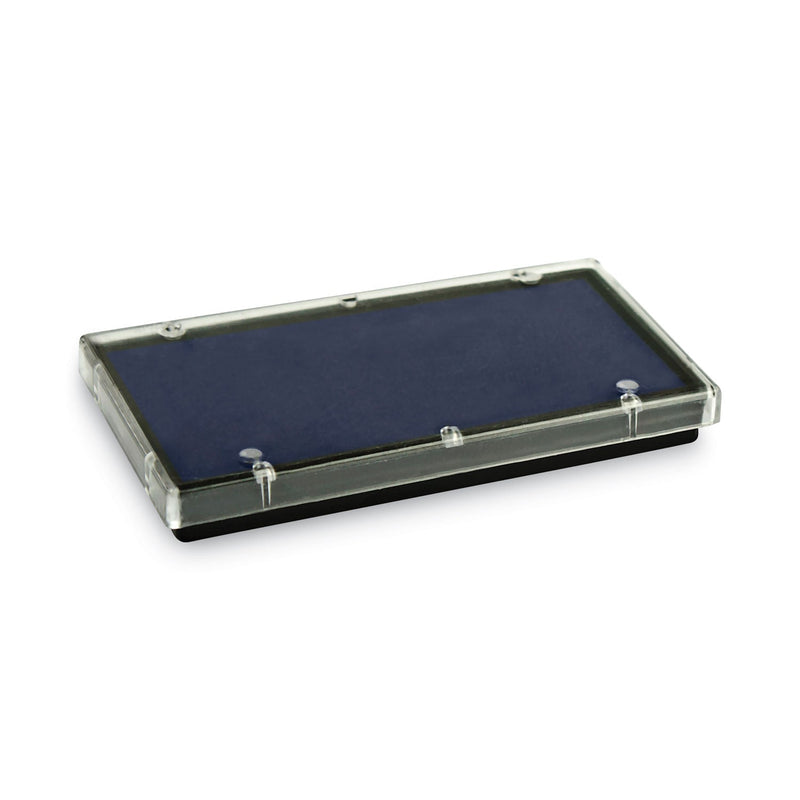 COSCO 2000PLUS Replacement Ink Pad for 2000PLUS 1SI20PGL, 1.63" x 0.25", Blue