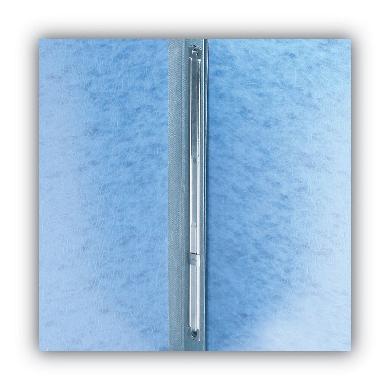 Smead Prong Fastener Premium Pressboard Report Cover, Two-Piece Prong Fastener, 3" Capacity, 8.5 x 11, Blue/Blue