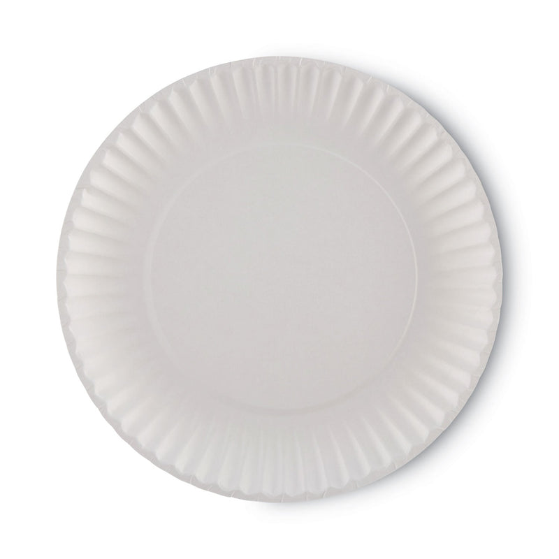 Dixie White Paper Plates, 9" dia, 250/Pack, 4 Packs/Carton