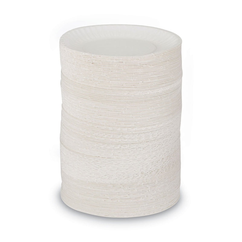 Dixie White Paper Plates, 6" dia, 500/Packs, 2 Packs/Carton